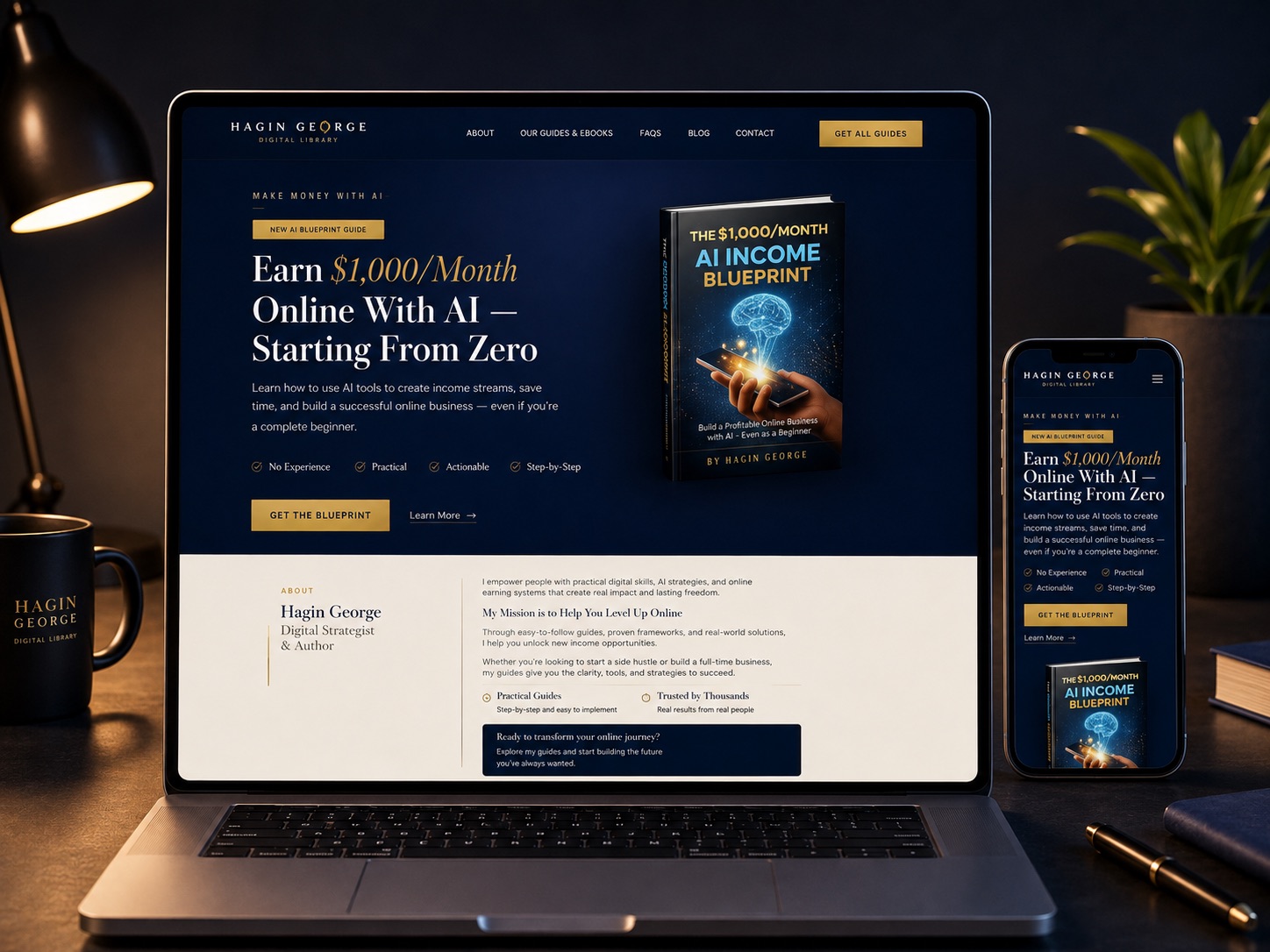 The Practical Guides website preview
